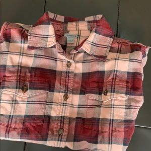 Ladies Carhartt flannel shirt